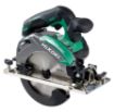 Cordless circular saw 18V, tool only, 165mm balde/ 66mm capacity, Hit-Case