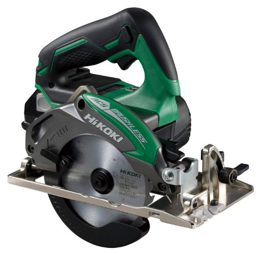 Cordless circular saw 18V, tool only, 125mm blade/ 47mm capacity, brushless, Hit-Case