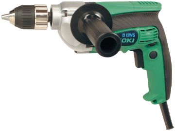 Power Drill 710W, side handle and case