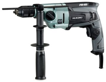 Power Drill 860W, side handle and depth gauge