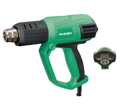 Heat Gun 2000W, nozzles: round, flat, for curved  surface, glass protector nozzle, scraper, case