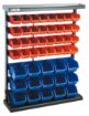 Storage bin rack, 94x28x116mm, 47 boxes