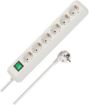 Eco-Line extension socket with switch 6-way white 3m H05VV-F 3G1,5