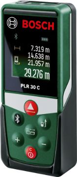 Laser rangefinder PLR 30C, 30m, with Bluetooth