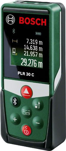 Laser rangefinder PLR 30C, 30m, with Bluetooth