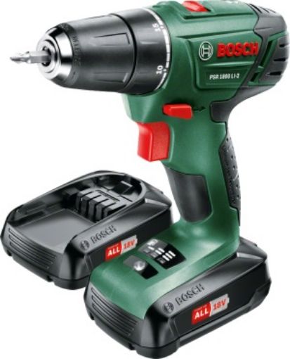 Drill driver PSR 1800 Li-2; 18 V; 2x1,5 Ah accu.