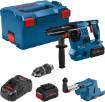 Akupuurvasar 18V 3,3J SDS-plus GBH 18V-28 CF tolmueemaldussüsteemiga + 2x8,0Ah Li-ion L-BOXX