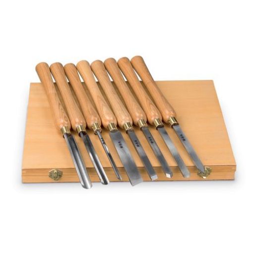 8PCS. TURNING CHISEL SET