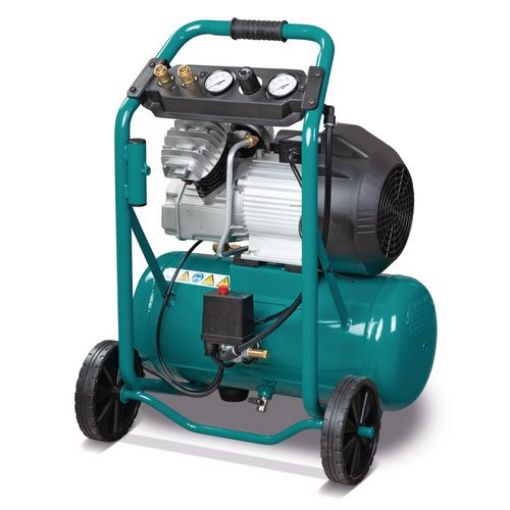 Kompressor mobiilne 20L, 230V, 2,2kW, 215l/min Compact-Air 361/20 E, kaks silindrit