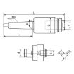 Threading quick-change chuck set MK 4 / M3 - M12