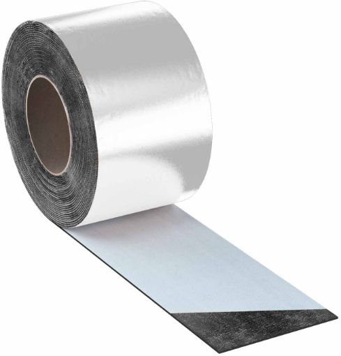 FLEXBITE bitumen roofing tape  aluminium, 10cm x 10rm