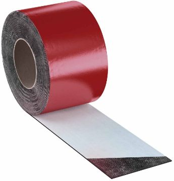 FLEXBITE bitumen roofing tape, wallred 10cm x 10rm