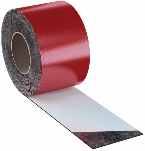 FLEXBITE bitumen roofing tape, wallred 10cm x 10rm