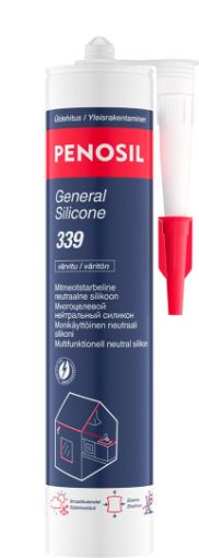 Neutraalsilikoon General 280ml 339 läbipaistev