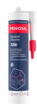 Neutraalsilikoon General 280ml, 339 valge