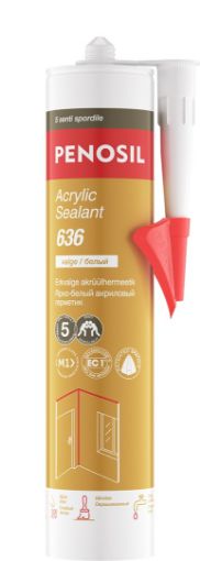 Akrüülhermeetik Acrylic Sealant 636 valge 280ml Eesti Maadlus