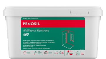 Aurutõkkemastiks Air&Vapour Membrane 660 5kg must