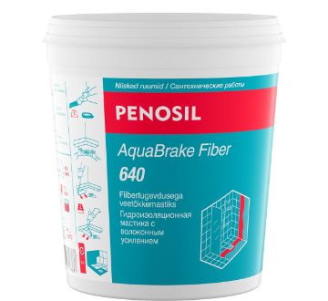 Hüdroisolatsioonimastiks AquaBrake Fiber 640 1L 1,3kg