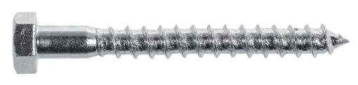 Hexagon head wood screw DIN 571 6,0x45, Zn