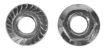 Hexagon flange nut with serration DIN 6923 M8, A4