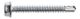 Hexagon head self drilling screw DIN 7504K 6,3x25, A2