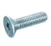 Hexagon socket head cap screw countersunk head DIN 7991 M4x16, Zn 8.8