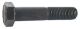 Hexagon head bolt DIN 931 M20x180 ST, plain 10.9