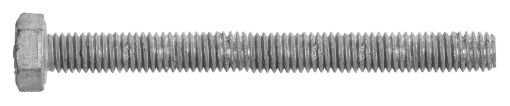 Hexagon head bolt DIN 933 M10x25, HDG