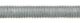 Thread rods DIN 975 M8x2, HDG 8.8