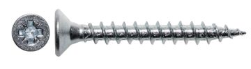 Countersunk head wood screw 3,5x12, PZ2 Zn