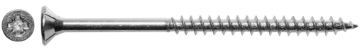 Countersunk head wood screw 6,0x100, PZ3 Zn