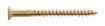 Countersunk head wood screw 4,0x40, Brass