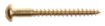 Pan head wood screw 2,5x12, Brass