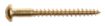 Pan head wood screw 4,0x50, Brass