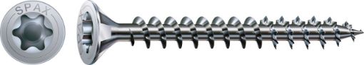 Countersunk head universal screw, full thread, T10 Zn, 3x12, (200 pcs/box)