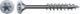 Countersunk head universal screw, partial thread T20, Zn, 4x60, (100 pcs/box)