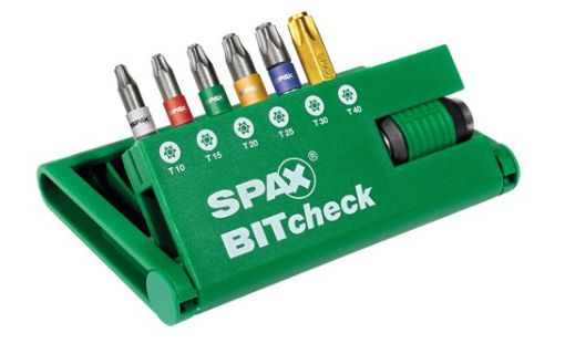 BITcheck set - 6 bits T10-T40 25mm + 1 rapidaptor