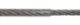 Steel wire rope nylon coated 1,2/0,8 DIN 3055 2,0mm
