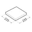 Seinariiul 235x235mm hall