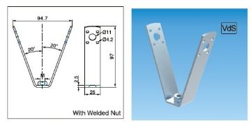 Trapetsprofiili riputi M10 mutriga Vds