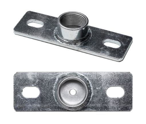 Pipe clip 120x40x4,0 3/4  for threaded hanger