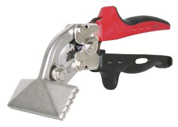 Clinching pliers, bent, self-opening 45°