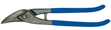 Straight cutting snips, cut right, 280 mm