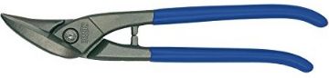 Straight cutting snips, cut left, 280 mm