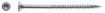 Countersunk head wood screw 4,0x40, TX Zn (25/pc)