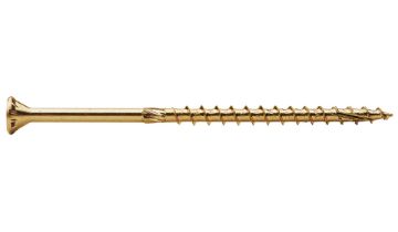 Countersunk head wood screw 8,0x140, YZN (10/pc)