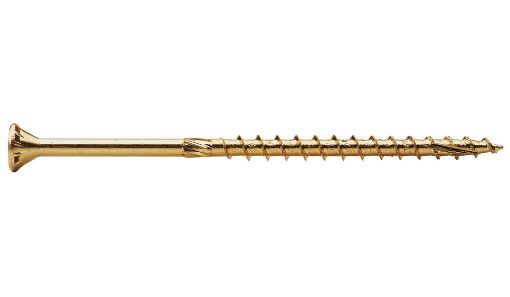 Countersunk head wood screw 8,0x400, YZN (5/pc)