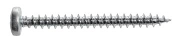 Pan head wood screw 4,5x45, Zn (25/pc)