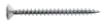 Raised countersunk head wood screw 4,0x17, Zn (25/pc)
