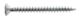 Raised countersunk head wood screw 4,0x17, Zn (25/pc)